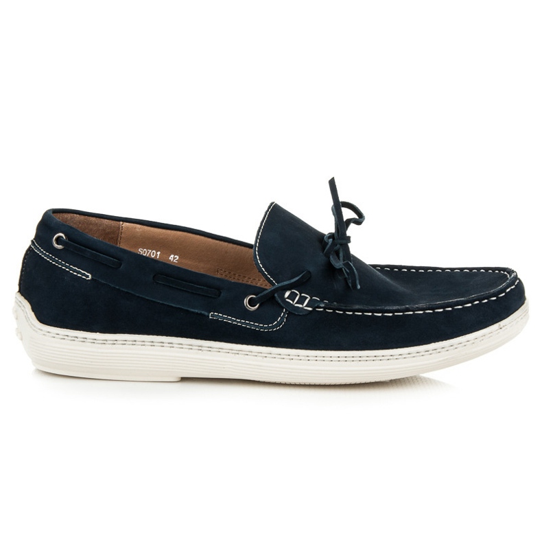 Sorrento Moccasine din piele albastru