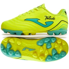 Pantofi de fotbal Joma Toledo 2411 Fg TOJW2411HG verde Pantofi de fotbal Joma Toledo 2411 Fg TOJW2411HG verde
