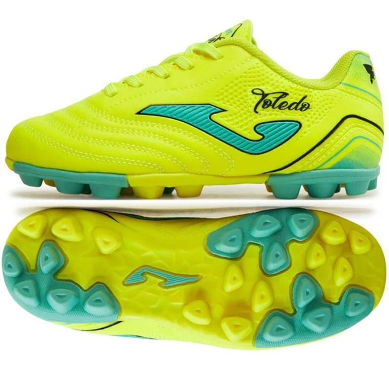 Pantofi de fotbal Joma Toledo 2411 Fg TOJW2411HG verde
