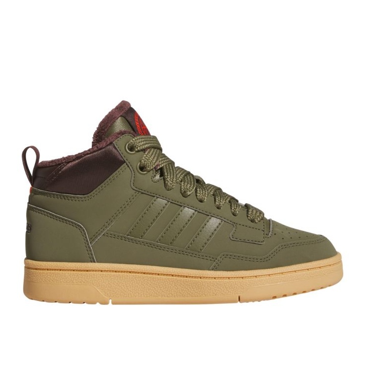 Pantofi Adidas Rapid Court Mid Winterized JR2813 verde