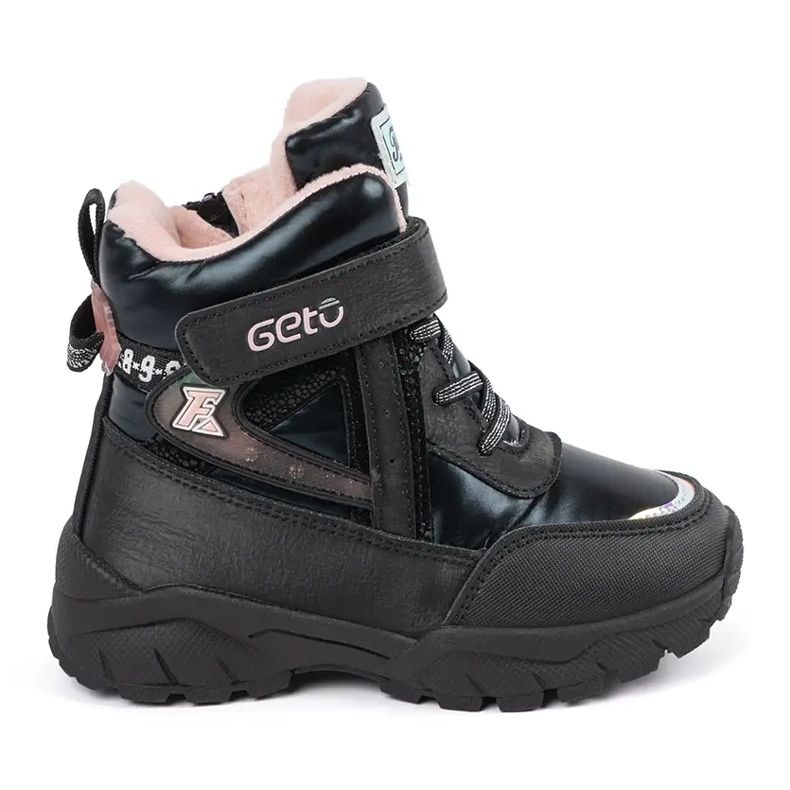 Pantofi de fete negre cu talpa groasa negru Pantofi de fete negre cu talpa groasa negru