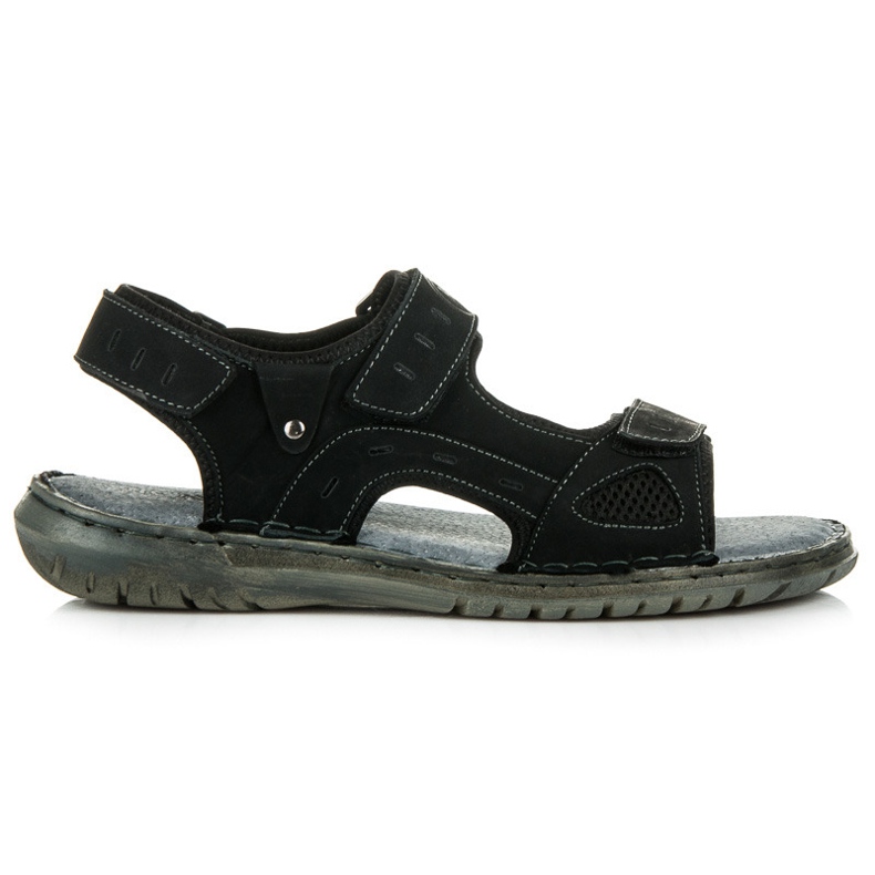 New Age Sandale confortabile pentru bărbați negru