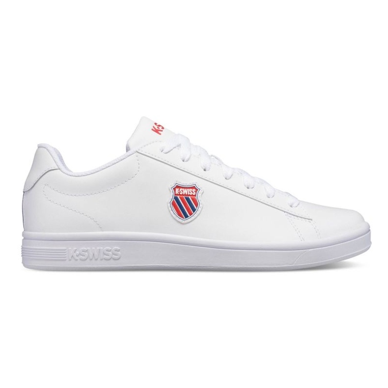 Pantofi K-Swiss Court Shield 06599-113-M alb