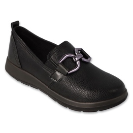 DR.ORTO Befado pantofi de dama negri cu decor 156D120 negru DR.ORTO Befado pantofi de dama negri cu decor 156D120 negru