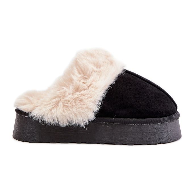 Cizme Negre Doriola De Zăpadă Pe Talpă Groasă Cu Blană negru Cizme Negre Doriola De Zăpadă Pe Talpă Groasă Cu Blană negru