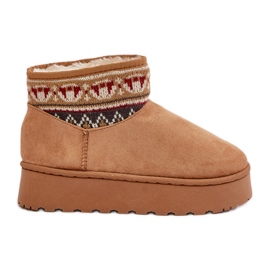 Cizme De Zapada De Dama Cu Model Pe Platforma Camel Avatharia maro Cizme De Zapada De Dama Cu Model Pe Platforma Camel Avatharia maro