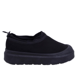 Cizme de zăpadă scurte Jayden Black negru Cizme de zăpadă scurte Jayden Black negru