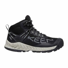 Pantofi KEEN Nxis Evo Mid Wp Glass KE-1025911 negru Pantofi KEEN Nxis Evo Mid Wp Glass KE-1025911 negru