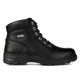 Pantofi Skechers Workshire 77009EC/BLK negru Pantofi Skechers Workshire 77009EC/BLK negru