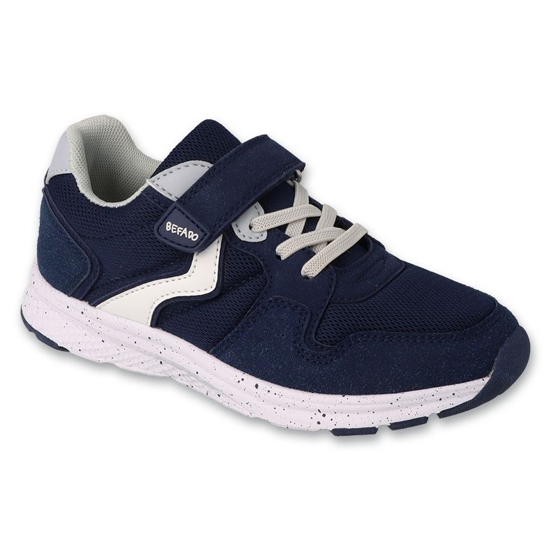 Befado Pantofi sport pentru tineret 516Q275 bleumarin albastru