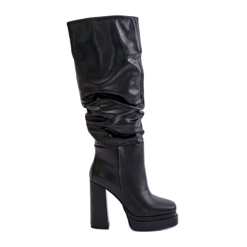 Model C-263 Cizme negre negru