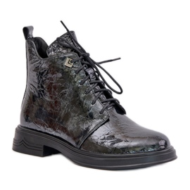 Da LZ42-042 Botine negre/gri negru