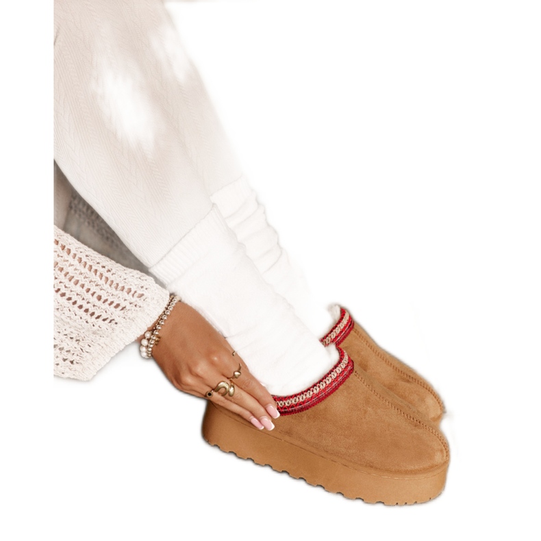 Model 20219-4B Cizme de zapada Camel maro