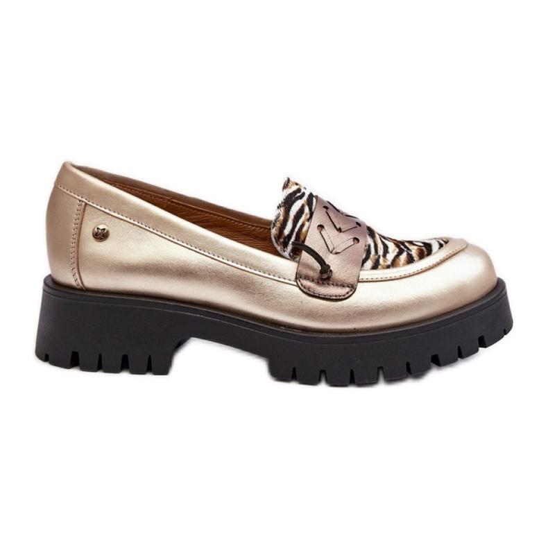 Maciejka 06195-25 Pantofi aurii galben