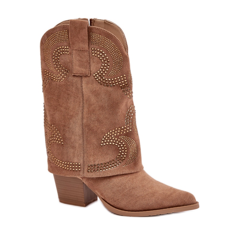 Step in style S.Barski HY42-153 Cizme Camel maro