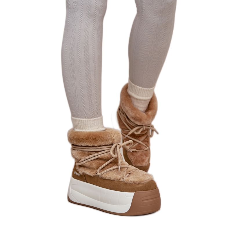 Big Star OO274A207 Cizme maro pentru zapada Big Star OO274A207 Cizme maro pentru zapada