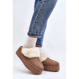 Step in style Papuci Model Starlyn BL396 Khaki - Pas in stil bej