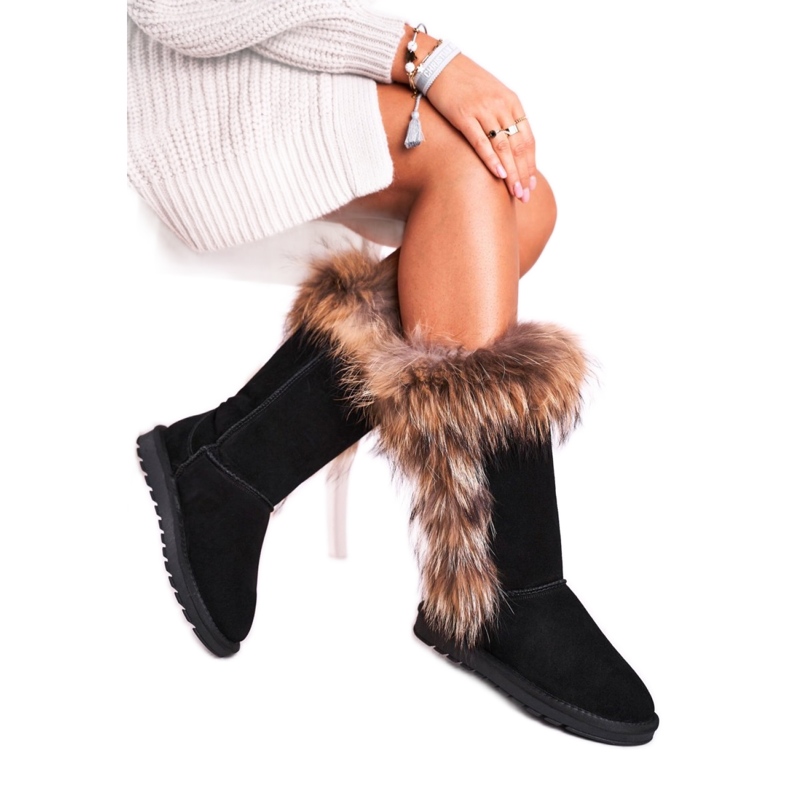 Cizme de zapada Model W19112 Blk Black negru Cizme de zapada Model W19112 Blk Black negru