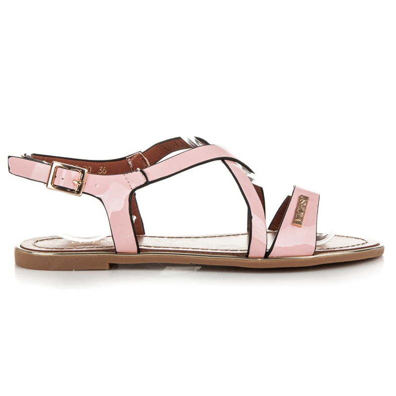 Vices Sandale Lacuite Pastel roz