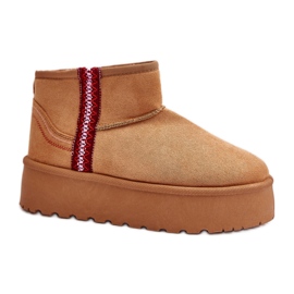 Cizme de zapada model 20221 Camel maro