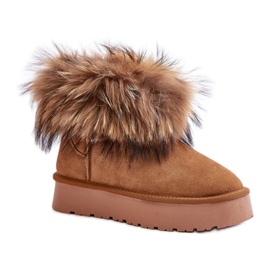 Cizme de zapada Model W5893 Camel maro Cizme de zapada Model W5893 Camel maro
