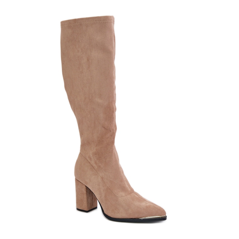 Cizme Model HB-243 Bej