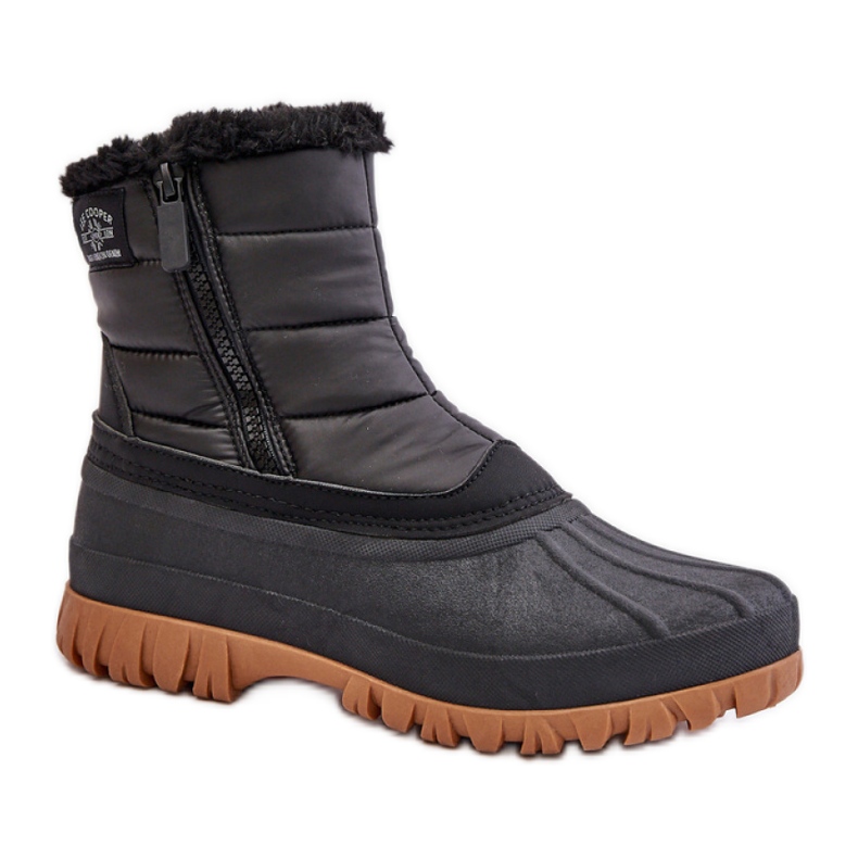 Lee Cooper LCJ-24-44-2866 Cizme negre pentru zapada negru