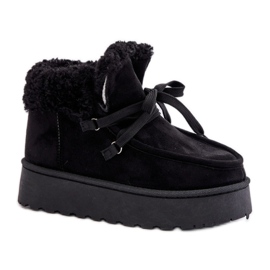Cizme de zapada Model 20209-4A Negru Cizme de zapada Model 20209-4A Negru