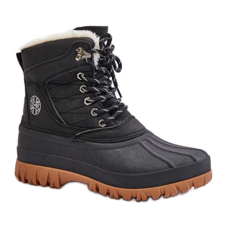 Lee Cooper LCJ-24-44-2868 Cizme negre pentru zapada negru