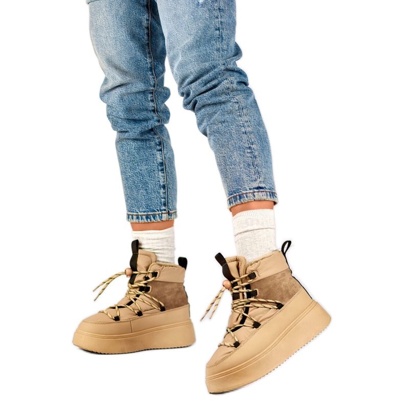 Cizme de zapada Model 24-72302BE Bej Cizme de zapada Model 24-72302BE Bej