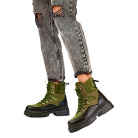 Trappers Model A-852GR Negru/Verde