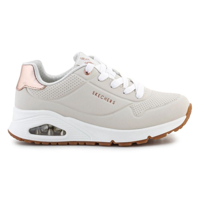 Pantofi sport Skechers Uno Gen1 Shimmer Away 310545L-NAT bej