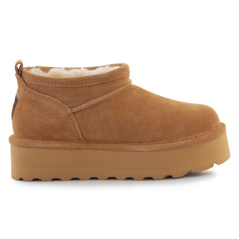 Cizme de zapada retro super scurte BearPaw 3051W-243 bej
