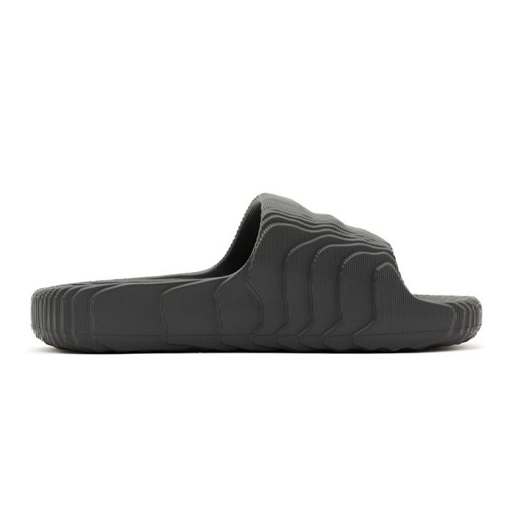 Adidas Adilette 22 Grey Cinci șlapi bărbați, stil de viață, la modă vara, negru (HP6522) gri