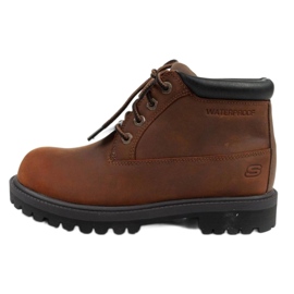 Ghete Skechers pentru bărbați 205274/CDB maro Ghete Skechers pentru bărbați 205274/CDB maro