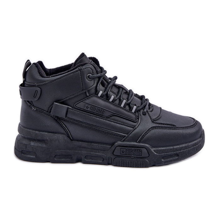 Pantofi izolați pentru bărbați Big Star OO174587 HI-POLLY System MID Negru