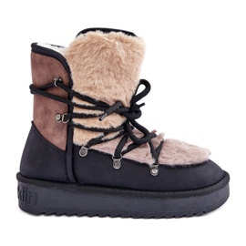 Cizme De Zăpadă Damă Cu Blană D.Franklin DFSH370012 Negru Cizme De Zăpadă Damă Cu Blană D.Franklin DFSH370012 Negru