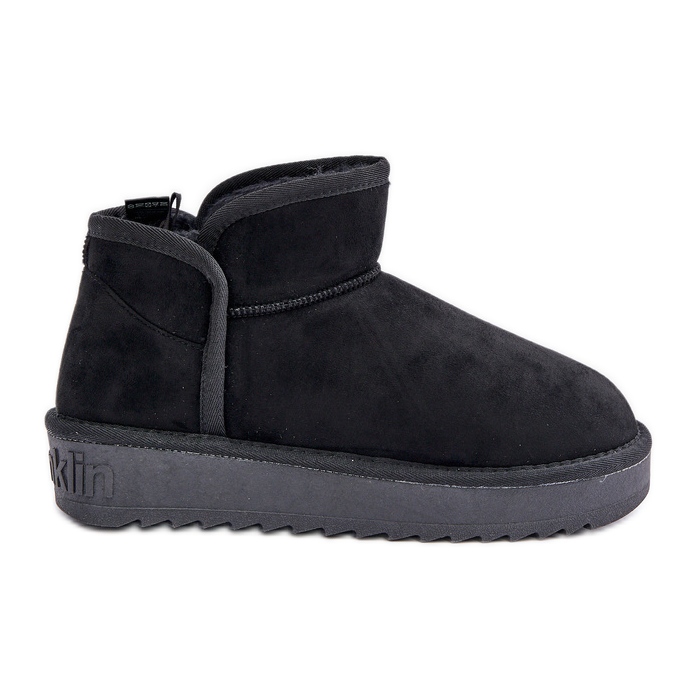 Cizme de zapada cu platforma de dama D.Franklin DFSH370010 Negru