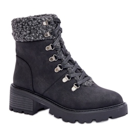Trappers pentru femei izolate MD1055-1 negru