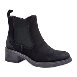 Cizme Chelsea de dama Insulated M712 negre negru Cizme Chelsea de dama Insulated M712 negre negru
