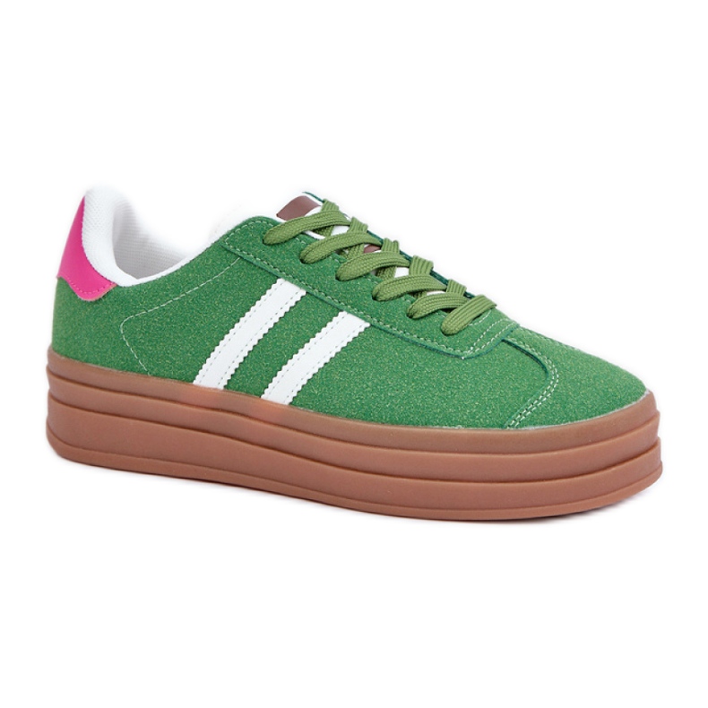 Pantofi sport de damă EV-508 verde Pantofi sport de damă EV-508 verde