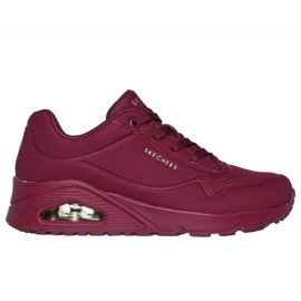 Pantofi Skechers Uno Stand on Air 73690-PLUM roșu Pantofi Skechers Uno Stand on Air 73690-PLUM roșu