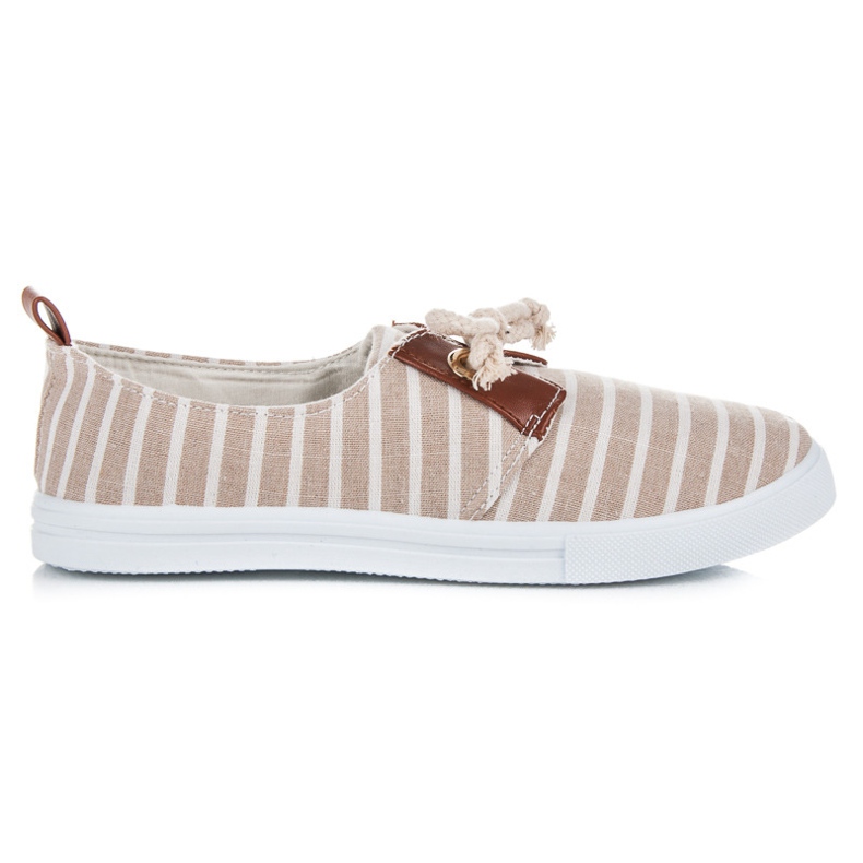 Mckeylor Adidași cu nervuri maro