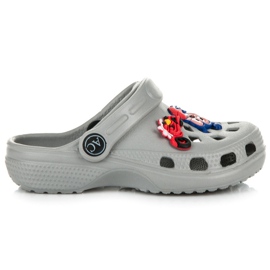 American Club Papuci pentru băieți gri