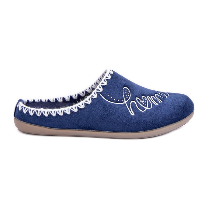 Inblu Pantofi De Casa Dama Papuci GF000026 Bleumarin albastru