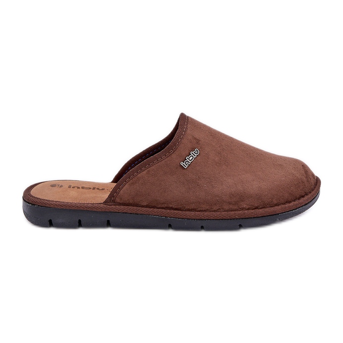 Pantofi de casa barbati Papuci Inblu 9100002H Maro