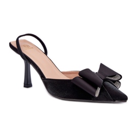 Step in style Tocuri inalte Model Selatea SQC-118 Negru - Pas in stil