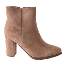 Botine izolate bej Torricelli - Solea