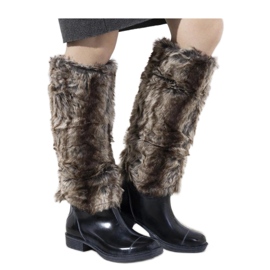 Cizme Wellington bleumarin cu blana Melgar - Solea albastru