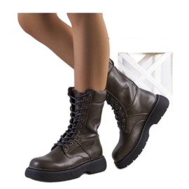 Cizme de dama verzi de la Costel - Solea verde